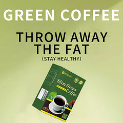 Slim Green Coffee with Ganoderma (10 sachets) | Instant Coffee for Weight Loss, Appetite Control, Bloating, and Metabolism