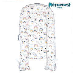 Portable and Ultra-Soft Baby Lounger (0-18 months old, 90*50cm size) | Anti-Pressure Bionic Baby Bed
