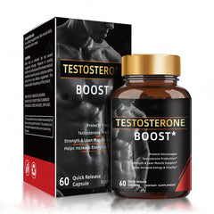 Testosterone Boost Capsules (1400mg) | Dietary Supplement for Testosterone, Energy, Muscle Building, and Sexual Performance