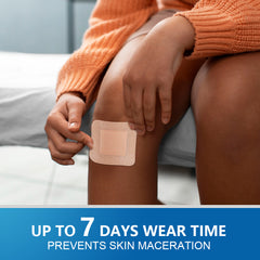 Silicone Gel Dressing (2 pieces/pack) | Waterproof and Breathable Band Aid for Wound Dressing
