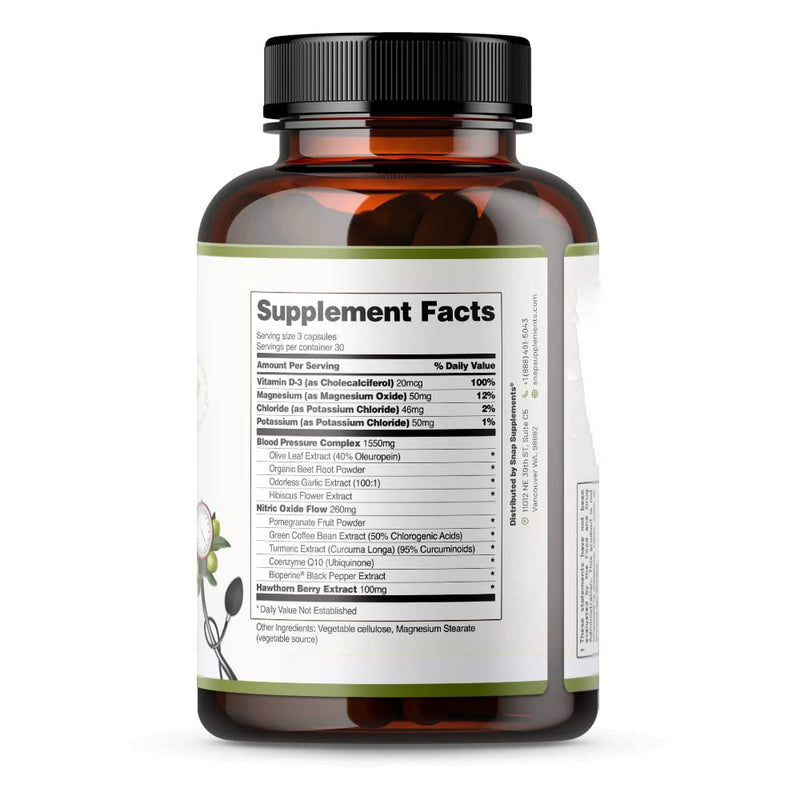 Heart Health Capsule (90 capsules) | Dietary Supplement for Cardiovascular, Circulation, Blood Flow, and Cholesterol