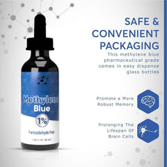 Methylene Blue Liquid Drops (1%, 50ml, Formaldehyde Free)