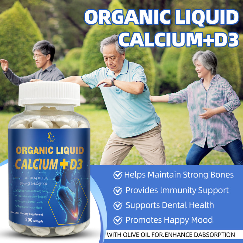 Calcium + Vitamin D3 Softgels