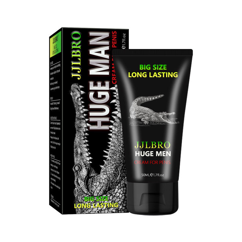 JJLBRO Huge Men Cream for Penis Enlargement (50ml) | Topical Cream for Bigger Penis, Longer Sex, and Sexual Confidence