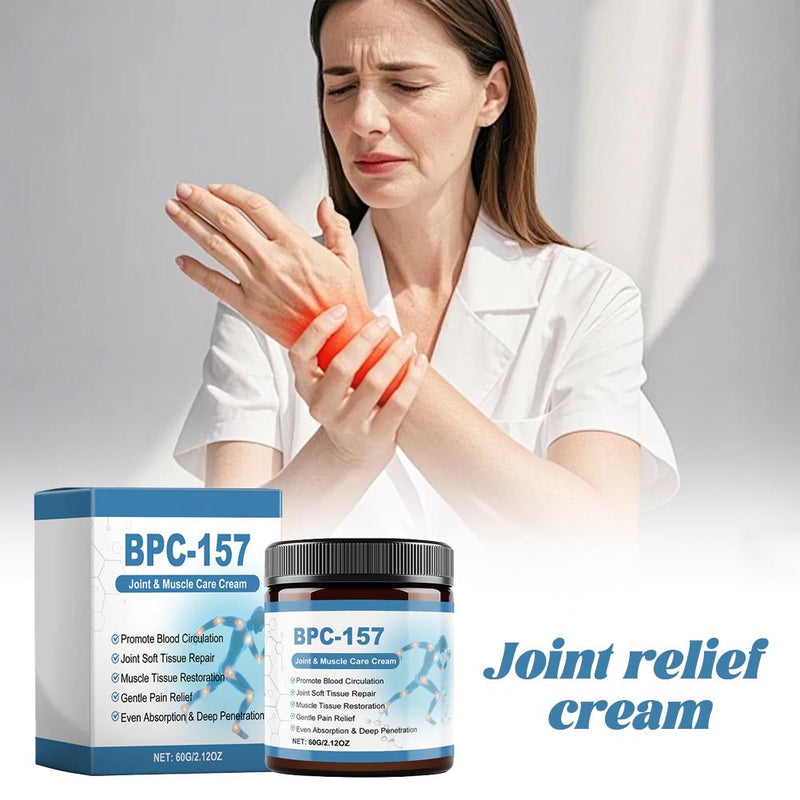 BPC-157 Joint Healing Cream (59 grams) | Topical Ointment for Joint Care, Osteoarthritis, Swollen Muscles, Joint Inflammation, and Joint Pain Relief