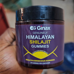 Authentic Himalayan Shilajit Gummies with Manuka Honey (Zero Sugar, 30 gummies) | Dietary Supplement for Energy, Stamina, Cognitive Function, Skin, and Bone Health