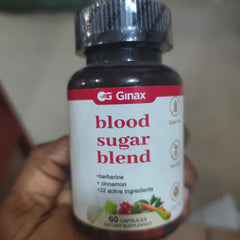 Blood Sugar Blend Capsule with Berberine, Cinnamon, Bitter Melon, and Moringa | Dietary Supplement for Blood Glucose, Energy, Digestion, and Metabolic Health