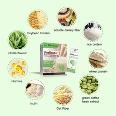 FatBuster Ultimate Diet Shake (Vanilla Flavour) | Meal Replacement and Weight Loss Shake