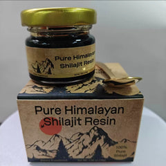 Pure Himalayan Shilajit Resin with Ashwagandha, Turmeric, and Tribulus Terrestris (30 grams, 500mg shilajit, 100mg ayurvedic herb blend)