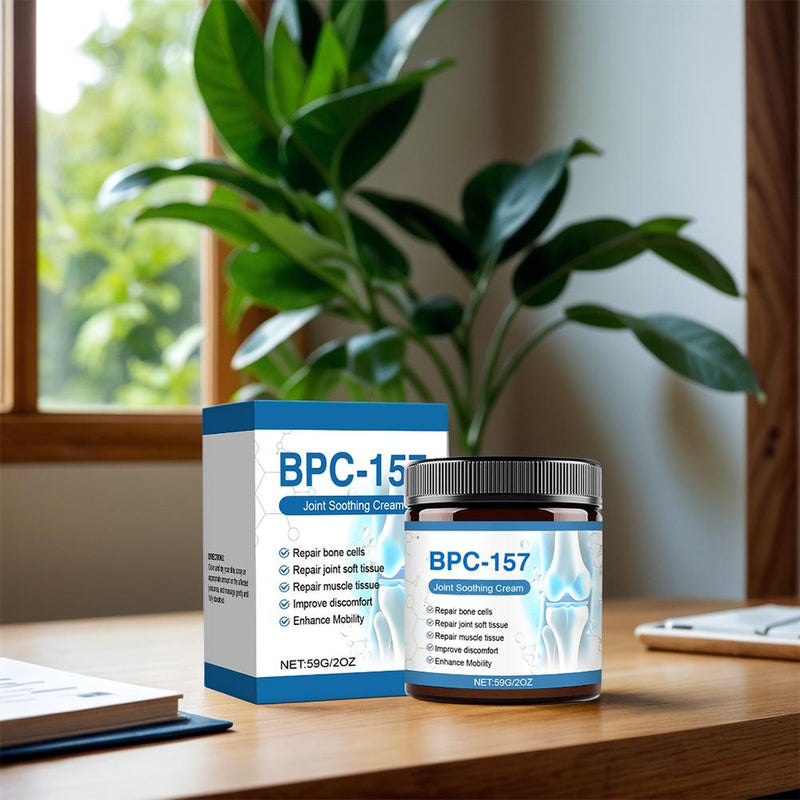 BPC-157 Joint Healing Cream (59 grams) | Topical Ointment for Joint Care, Osteoarthritis, Swollen Muscles, Joint Inflammation, and Joint Pain Relief