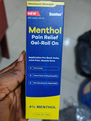 Menthol Pain Relief Roll On (4% Menthol, 74ml)