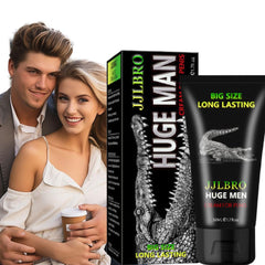JJLBRO Huge Men Cream for Penis Enlargement (50ml) | Topical Cream for Bigger Penis, Longer Sex, and Sexual Confidence