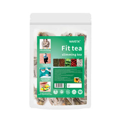 NAVETA Fit and Slimming Tea with Lotus Leaf, Winter Melon, Hawthorn, Cassia Seed, and Oolong Tea (20 packs) | Herbal Tea for Dieting, Liposuction, and Weight Loss