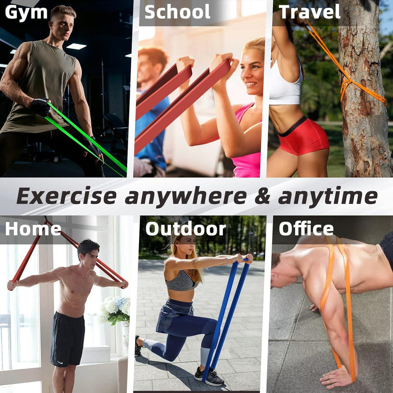 TPE Resistance Band for Fitness, Agility Training, Workout, and Yoga