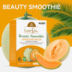 NUGEN Cantaloupe Melon Beauty Smoothie with Hami Melon, Pumpkin, and Grape