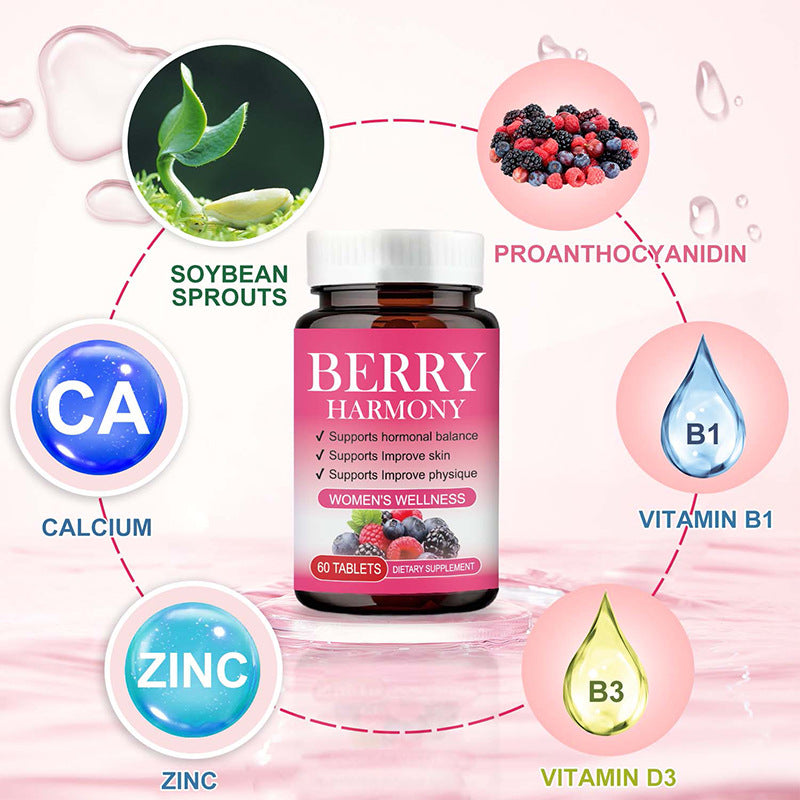 Berry Harmony Tablet for Women's Wellness