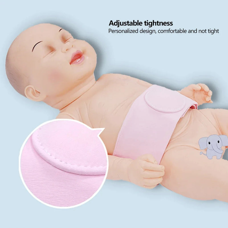 Infantile Umbilical Hernia Belt (0-1 year, 2 pieces, 6cm×45cm)