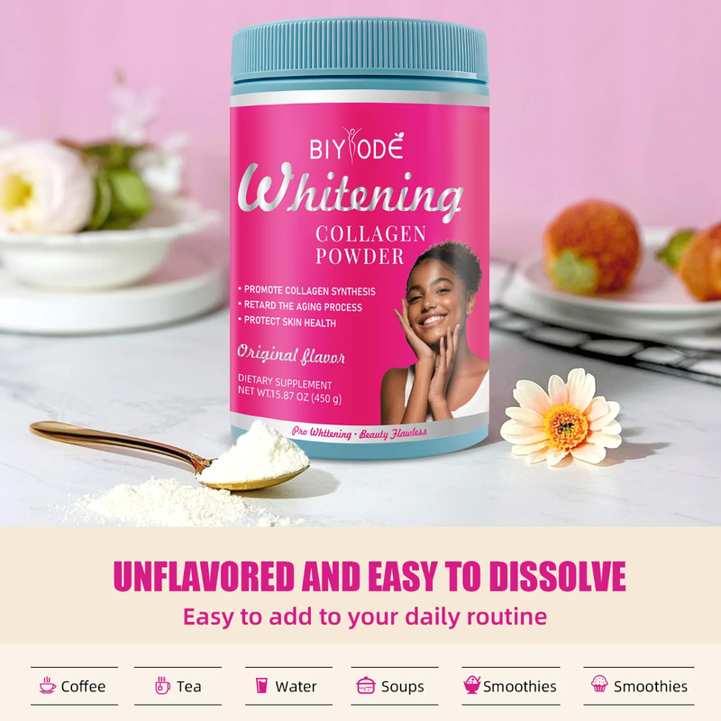 BIYODE Whitening Collagen Powder (6000mg collagen)