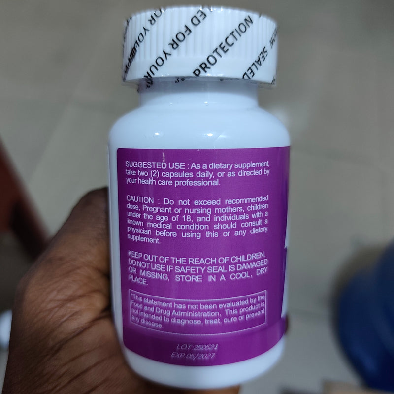 Milk Thistle Blend Capsule | Dietary Supplement for Liver, Cellular Function, Digestion, Circulation, and Metabolism