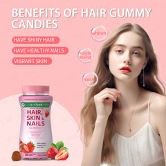 BIYODE Hair, Skin & Nails Gummies (80 gummies)