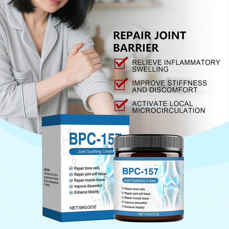 BPC-157 Joint Healing Cream (59 grams) | Topical Ointment for Joint Care, Osteoarthritis, Swollen Muscles, Joint Inflammation, and Joint Pain Relief
