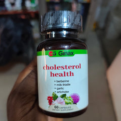 Cholesterol Health Capsules | Dietary Supplement for Cholesterol, Heart, Triglycerides, and Circulation