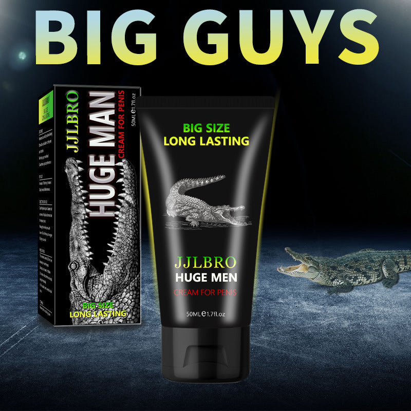 JJLBRO Huge Men Cream for Penis Enlargement (50ml) | Topical Cream for Bigger Penis, Longer Sex, and Sexual Confidence