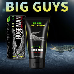 JJLBRO Huge Men Cream for Penis Enlargement (50ml) | Topical Cream for Bigger Penis, Longer Sex, and Sexual Confidence