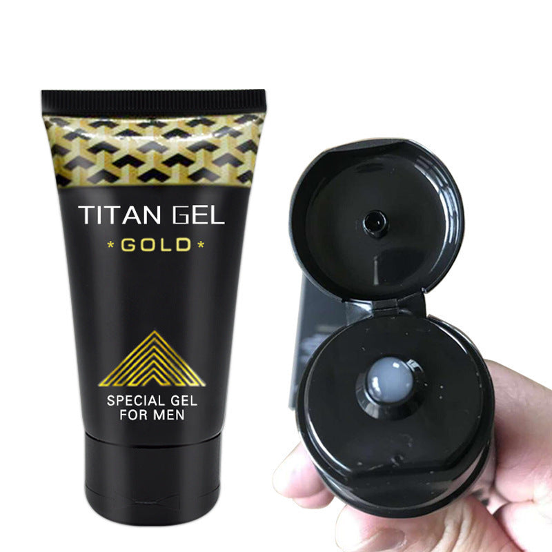 TITAN GEL GOLD Special Gel for Men (50ml) | Intimate Gel Lubricant for Penis Enlargement, Longer Sex, and Sexual Enhancement