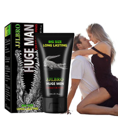 JJLBRO Huge Men Cream for Penis Enlargement (50ml) | Topical Cream for Bigger Penis, Longer Sex, and Sexual Confidence