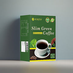 Slim Green Coffee with Ganoderma (10 sachets) | Instant Coffee for Weight Loss, Appetite Control, Bloating, and Metabolism