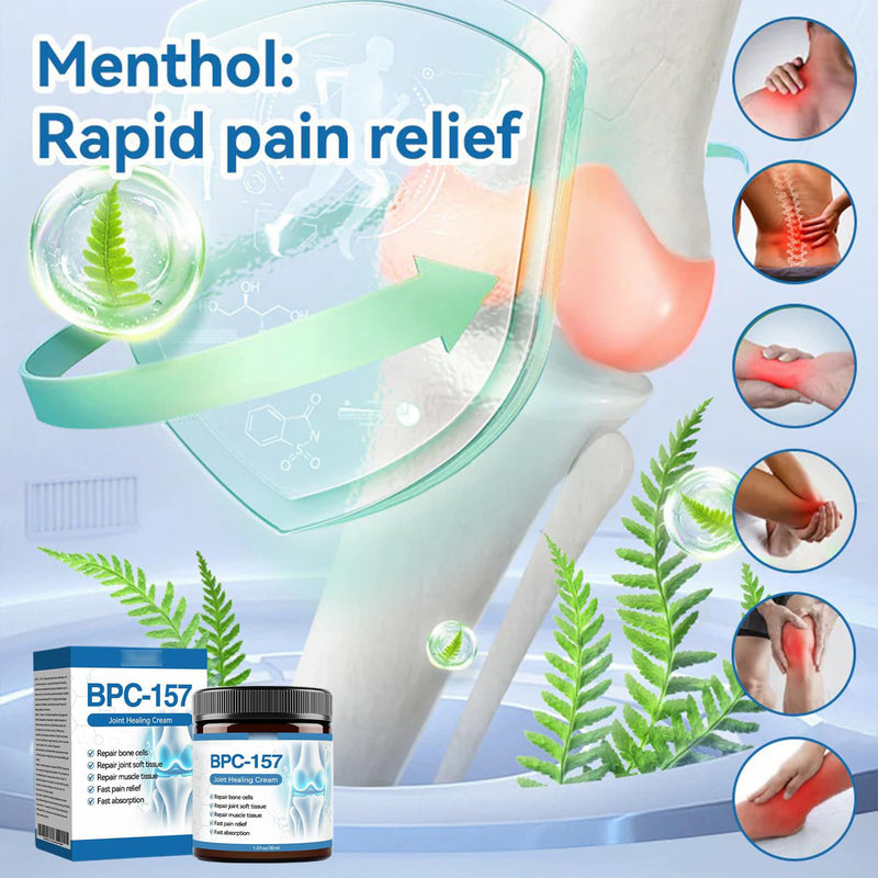 BPC-157 Joint Healing Cream (59 grams) | Topical Ointment for Joint Care, Osteoarthritis, Swollen Muscles, Joint Inflammation, and Joint Pain Relief