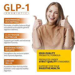GLP-1 Probiotic Capsule | Dietary Supplement for Gut and Digestive Health