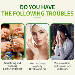 FITGUM Organic Barley Tea Powder with Glutathione and Collagen