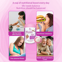 DUOZI Marine Collagen Powder with Biotin, Vitamin C, and Melatonin (508g size)