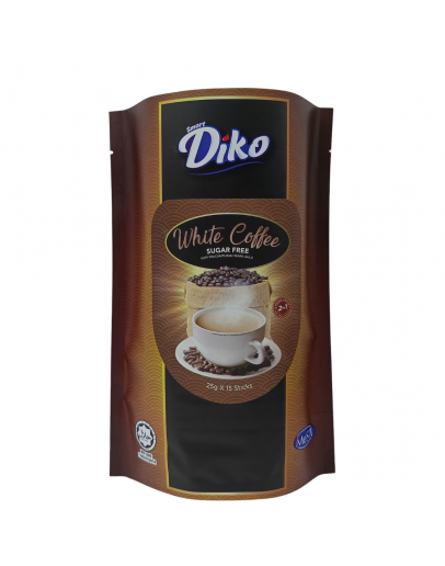 Smart Diko 2‑in‑1 White Coffee (15 sachets, Sugar Free) | Instant Coffee for Focus, Alertness, and Weight Management