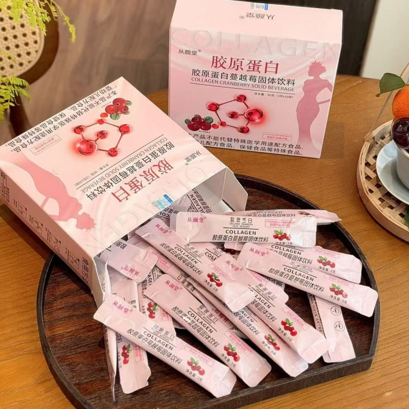 Collagen Cranberry Solid Beverage (30 sachets)