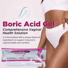 Boric Acid Gel | Antibacterial Gel for Odor, Discharge, Itching, pH Balance, Elasticity, and Vaginal Infections