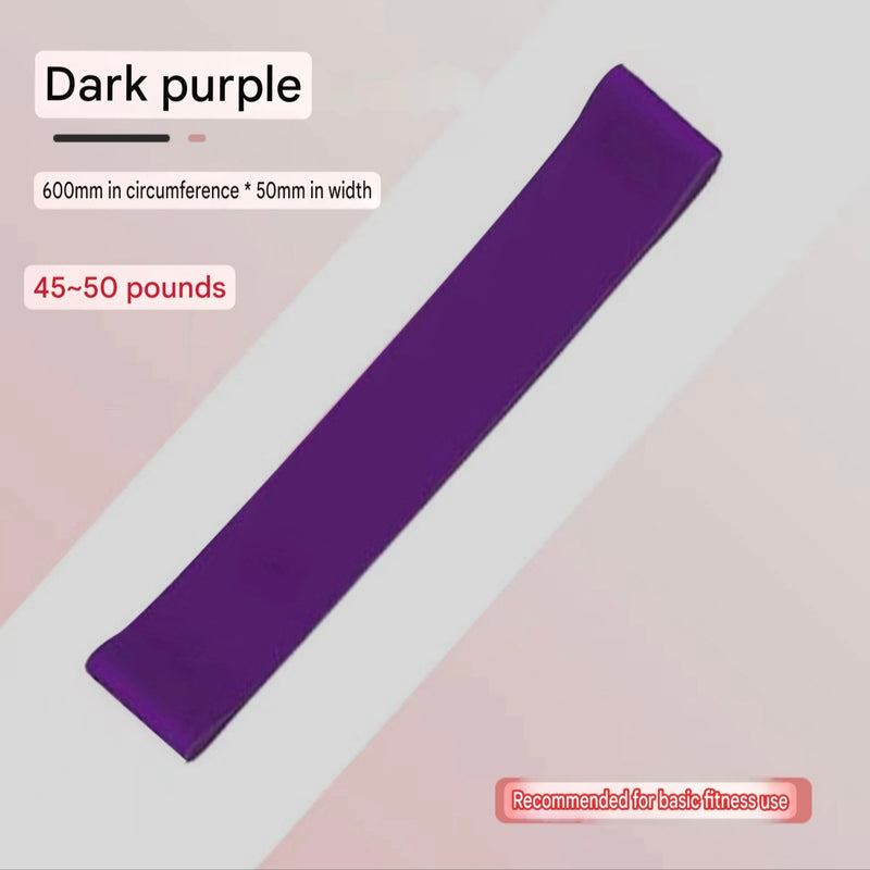 5-in-1 Resistance Loop Band with Free Pouch (X-Light, Light, Medium, Heavy, and X-Heavy)