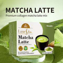 NUGEN Matcha Latte Powder with Premium Collagen