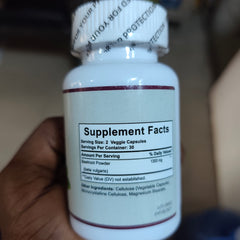 Beet Root Capsules (1300mg) | Dietary Supplement for Heart Health, Blood Circulation, and Nitric Oxide Support