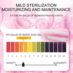 Boric Acid Gel | Antibacterial Gel for Odor, Discharge, Itching, pH Balance, Elasticity, and Vaginal Infections