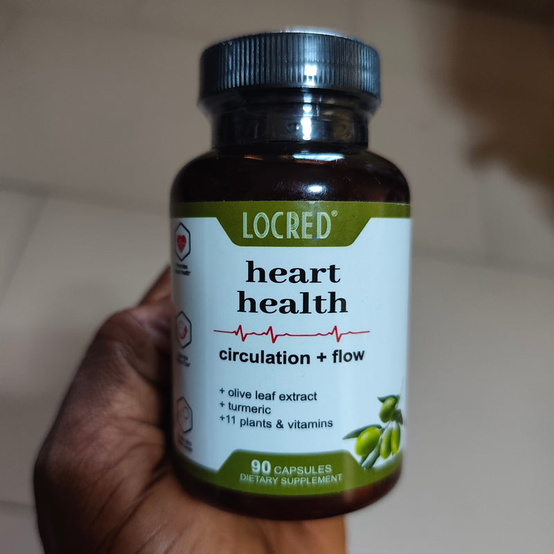 Heart Health Capsule (90 capsules) | Dietary Supplement for Cardiovascular, Circulation, Blood Flow, and Cholesterol
