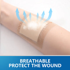 Silicone Gel Dressing (2 pieces/pack) | Waterproof and Breathable Band Aid for Wound Dressing
