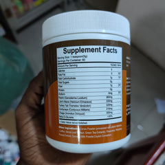 LOCRED Mushroom Coffee Powder with Reishi, Lion's Mane, Turkey Tail, Cordyceps, and Chaga