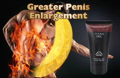 TITAN GEL - Special Gel for Penis (50ml) | Intimate Gel Lubricant for Penis Enlargement, Longer Sex, and Sexual Enhancement