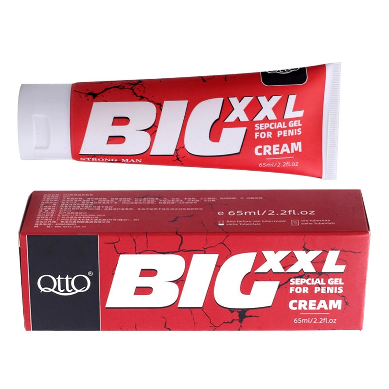 QTTO Big XXL Special Gel for Penis Enlargement (65ml) | Topical Cream for Bigger, Thicker and Stronger Penis