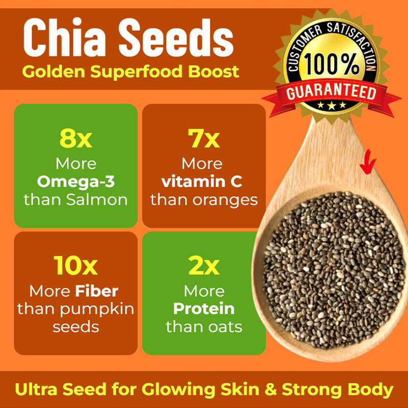 Acai Berry Drink with Chia Seeds | Herbal Tea for Skin Brightening, Digestion, and Anti-aging