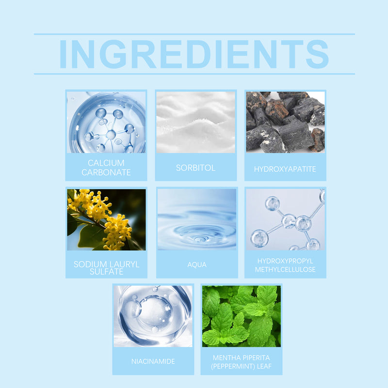 CROENT 7.5% Hydroxyapatite Whitening Toothpaste