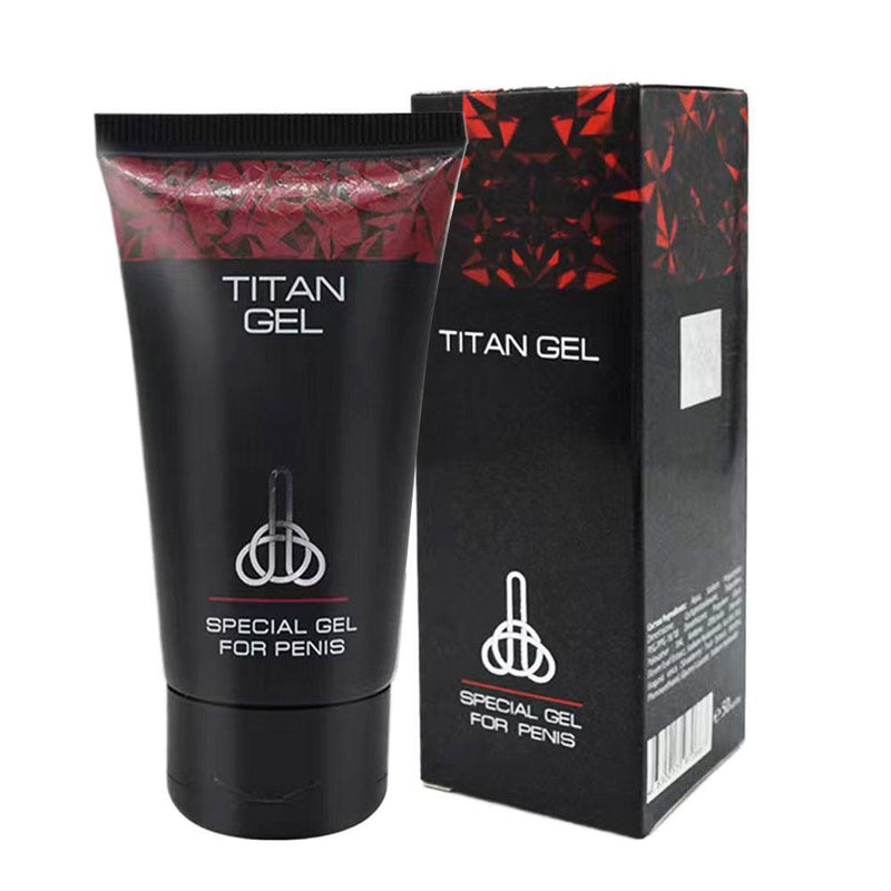 TITAN GEL - Special Gel for Penis (50ml) | Intimate Gel Lubricant for Penis Enlargement, Longer Sex, and Sexual Enhancement